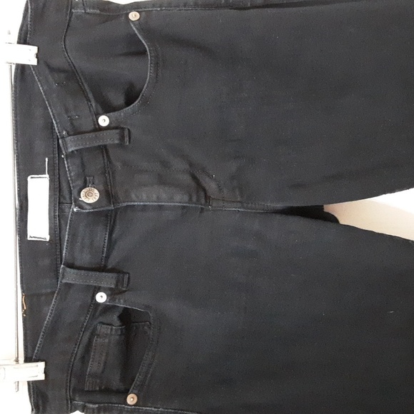 Madewell Size 28 Dark Indigo Blue Skinny Skinny Ankle-Zip Jeans, Gently Used - Picture 2 of 16